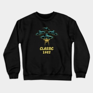 Classic 1983 UFO Cow Crewneck Sweatshirt